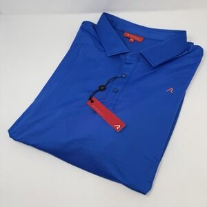 NWT Redvanly Golf Polo Shirt Men's XX-Large Blue Polyester Blend